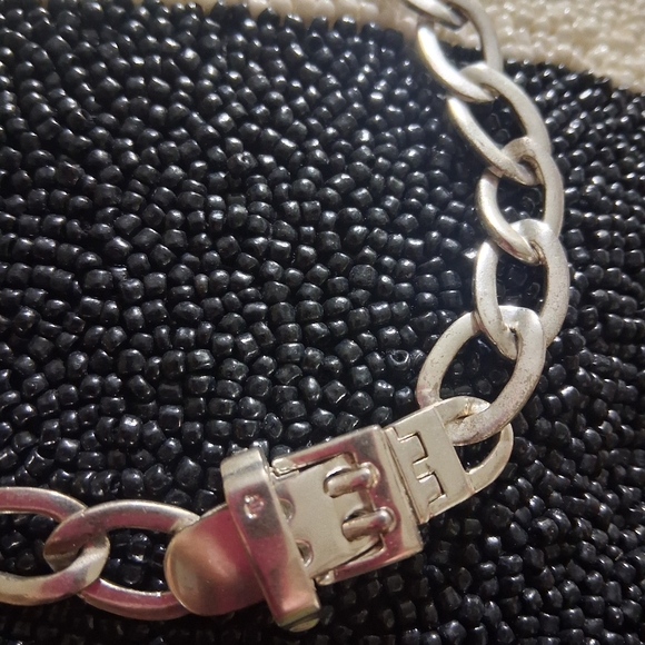 Polo Ralph Lauren Silver Chain Buckle Necklace - Picture 3 of 4